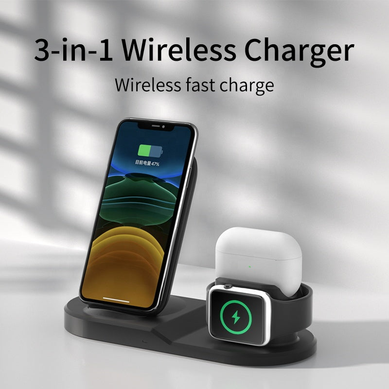 Cellphone Wireless Charger 3 in 1 Charging Station