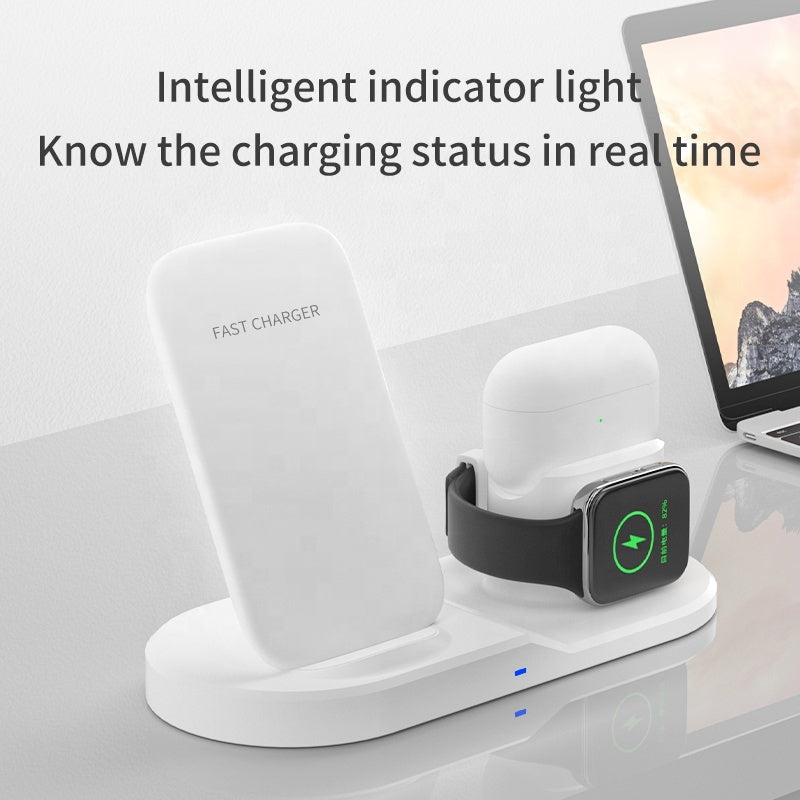 Cellphone Wireless Charger 3 in 1 Charging Station